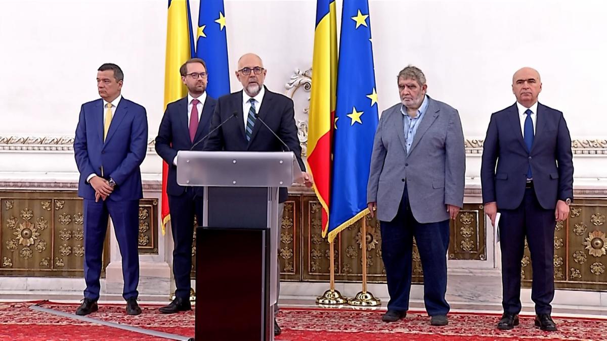 A fost semnat acordul politic de guvernare, încep audierile miniștrilor 