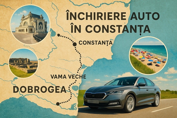 Închiriere auto în Constanța: ghid complet ca să alegi mașina potrivită pentru litoral