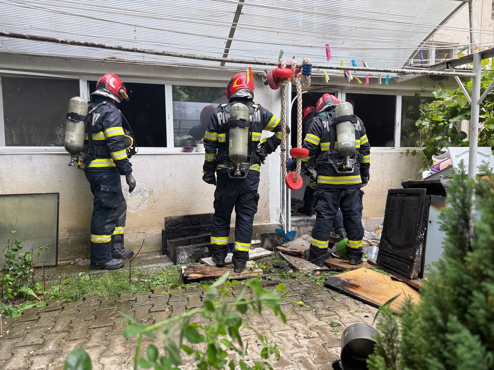 incendiu apartament botosani