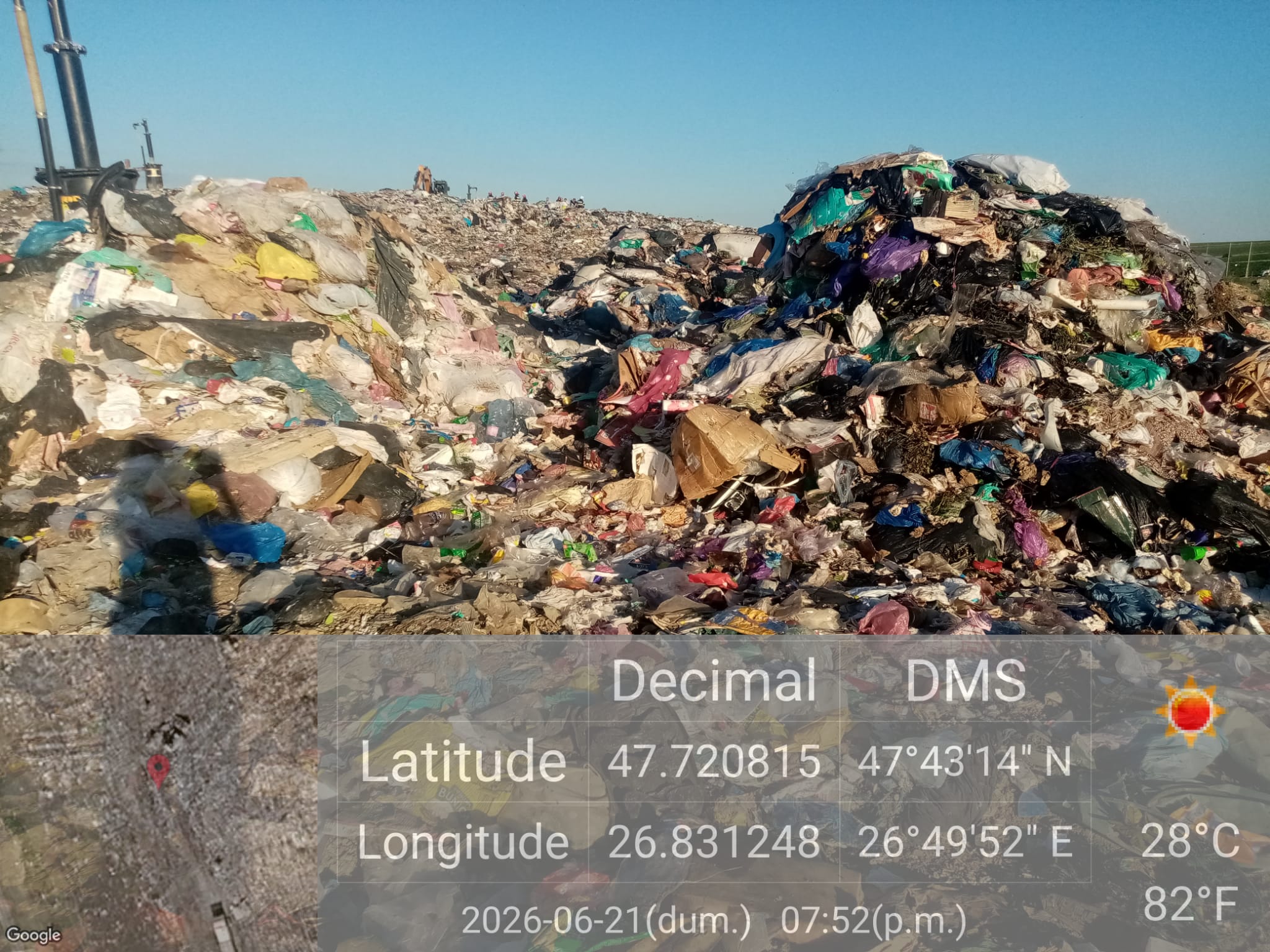 80.000 de lei! Comisarii de la „Mediu” au dat amenzi în urmă cu 11 zile la depozitul de la Stăuceni