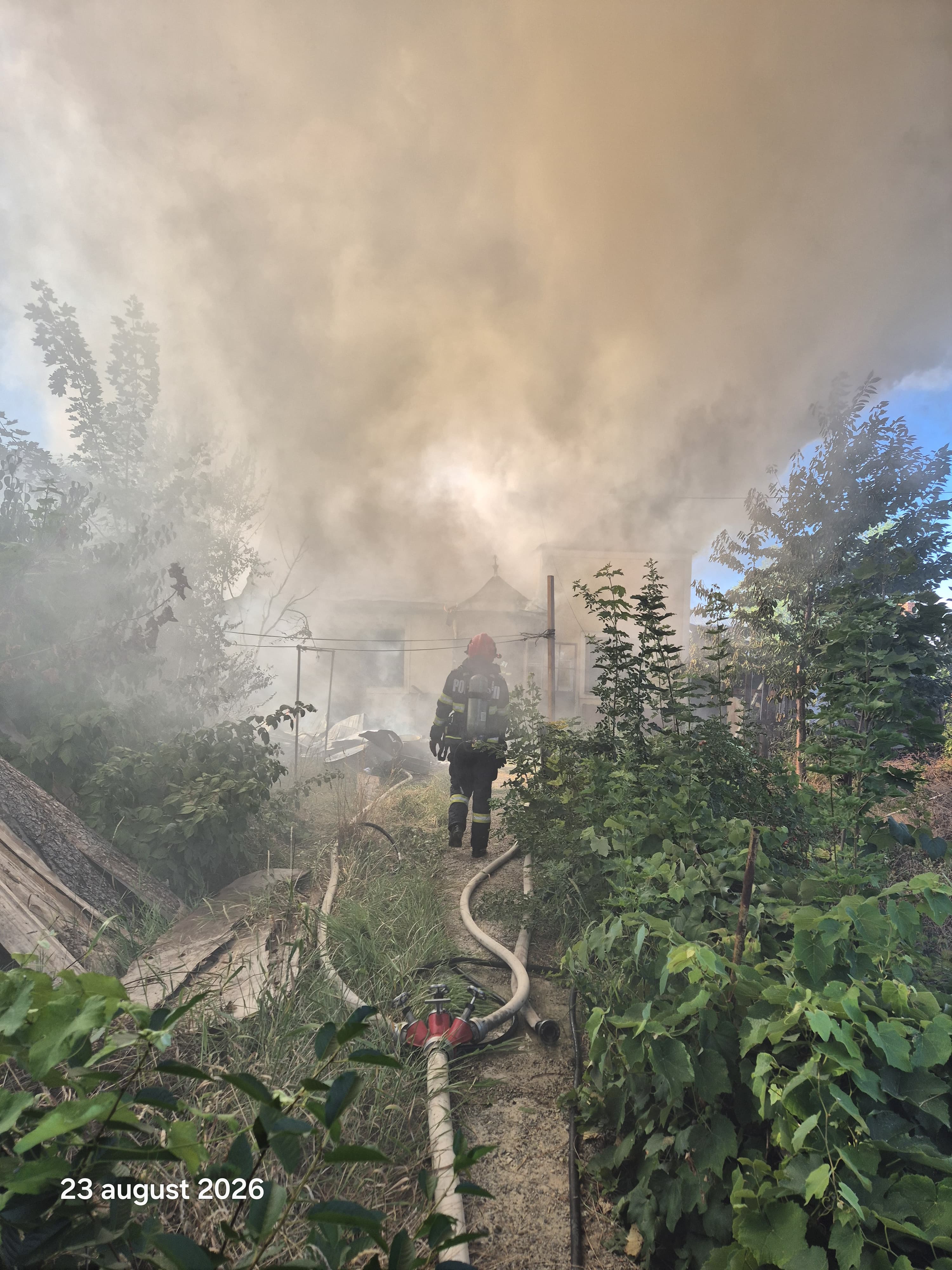 incendiu la dorohoi