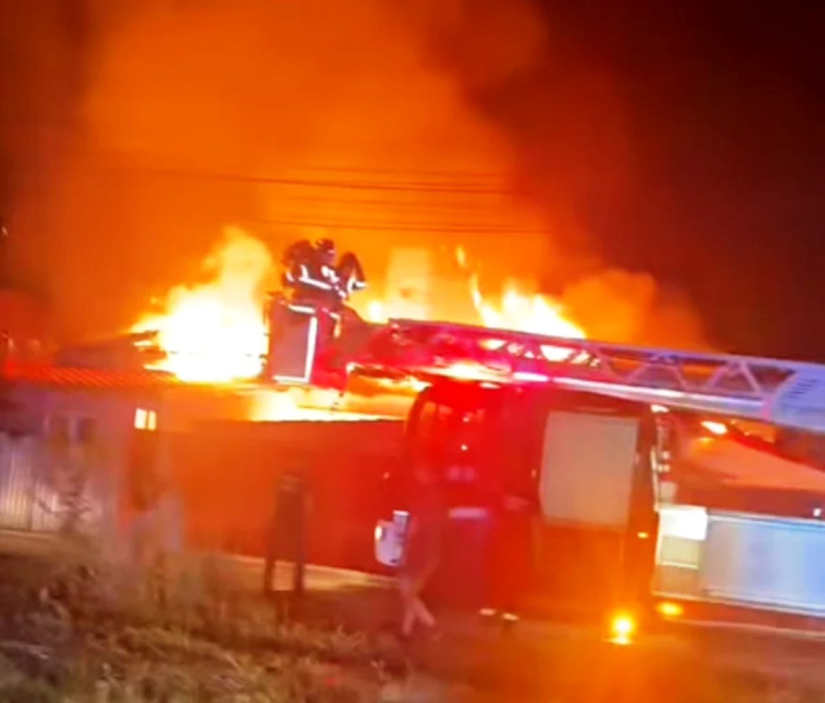 barbat mort in incendiu