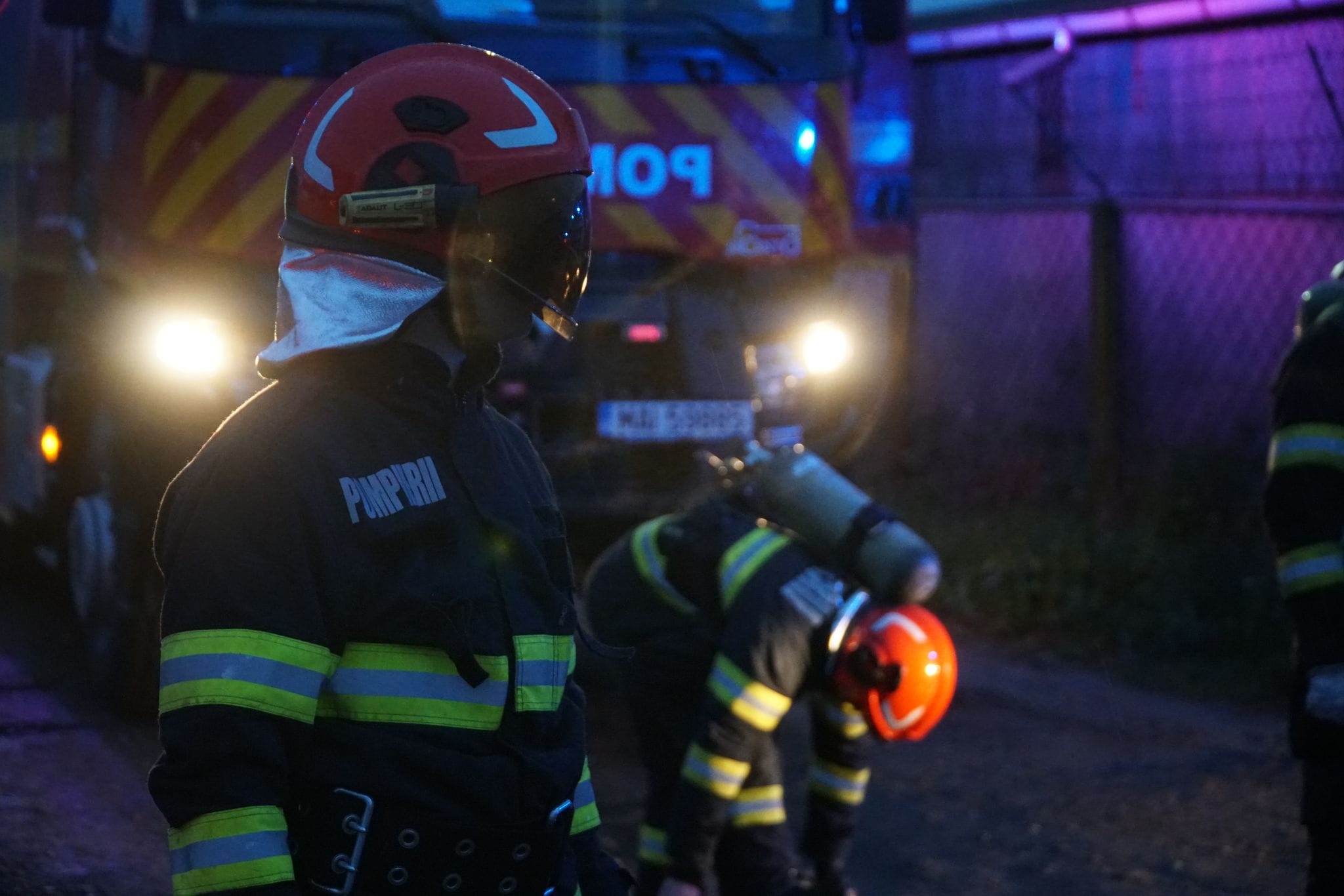 incendiu la o casa