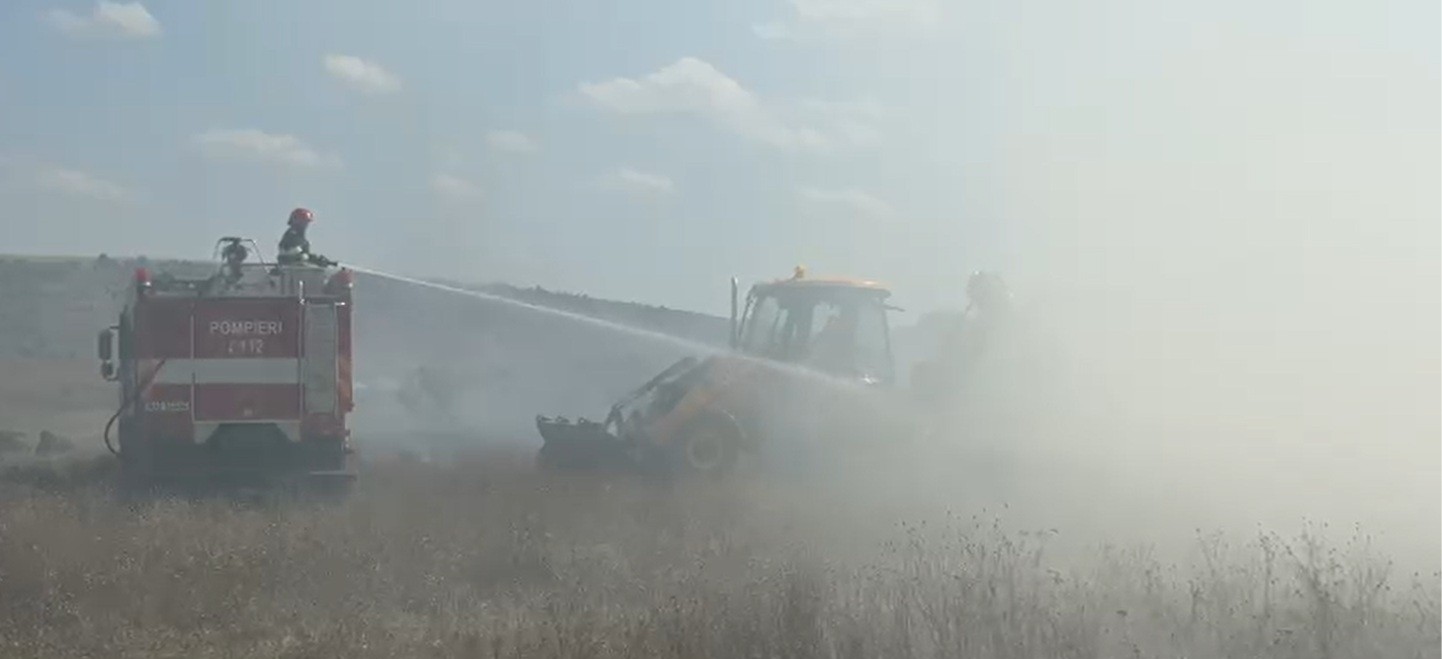 incendiu vegetatie