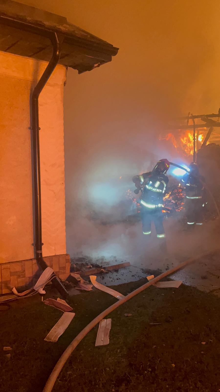 incendiu urias la botosani