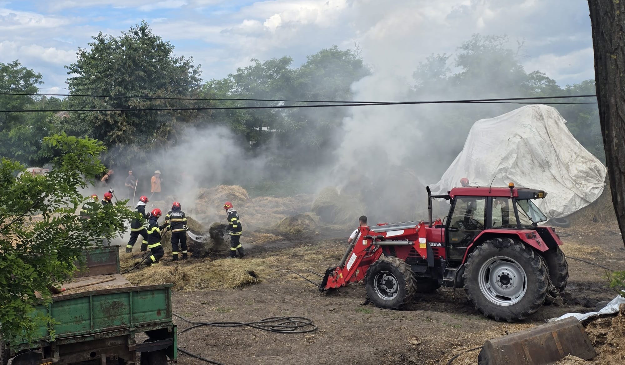 incendiu violent (
