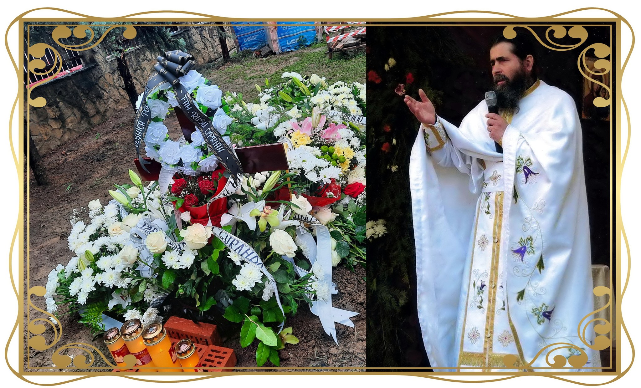 Părintele Ionică pomenit în rugăciune, astăzi ar fi fost ziua lui: De un an slujește împreună cu sfinții și cu îngerii 