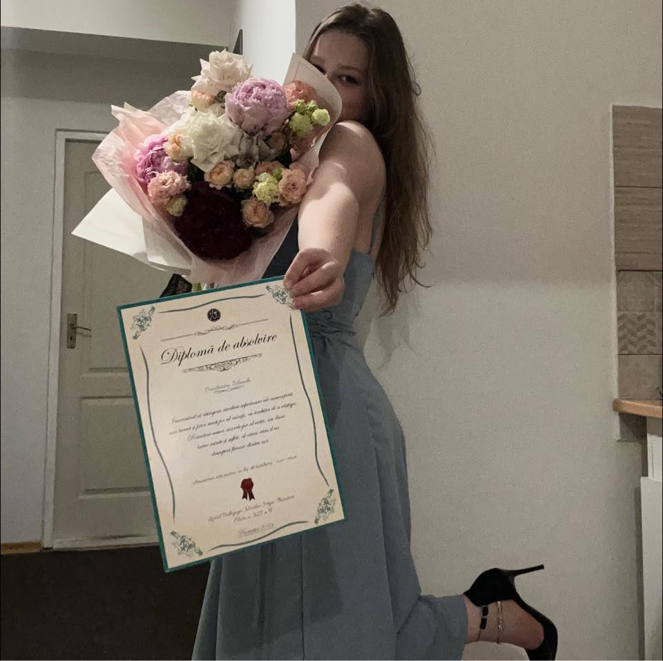 Iolanda Constantin, eleva de 10 de la Pedagogic: Vă spun sincer, nu mă așteptam 