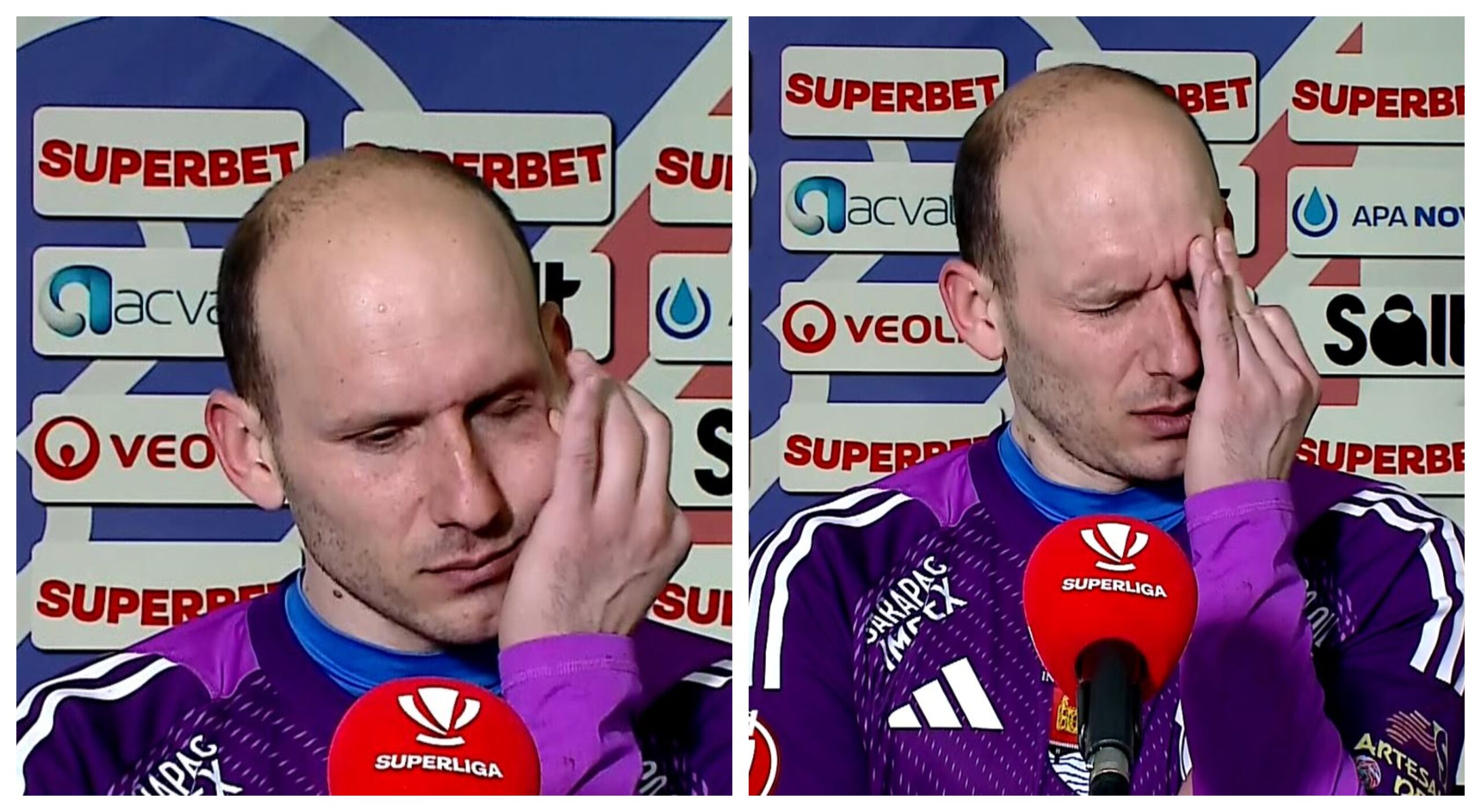 Portarul de la Slobozia a început să plângă după înfrângerea cu Botoșani: Suntem tot ca după o înmormântare