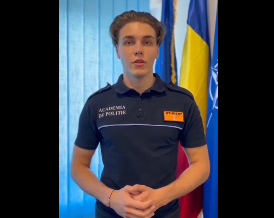 ionut student la academia de politie