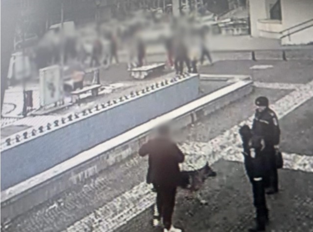 Un italian a primit avertisment după o plimbare cu câinele în Centrul Istoric