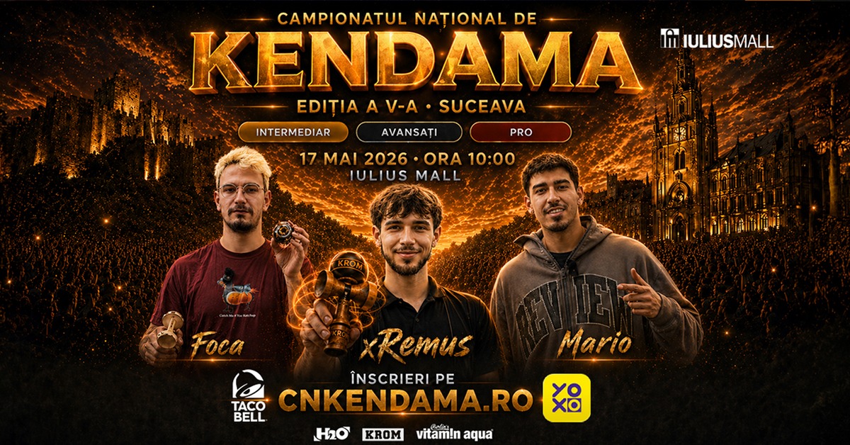 Iulius-Mall-Suceava campionat national de kendama