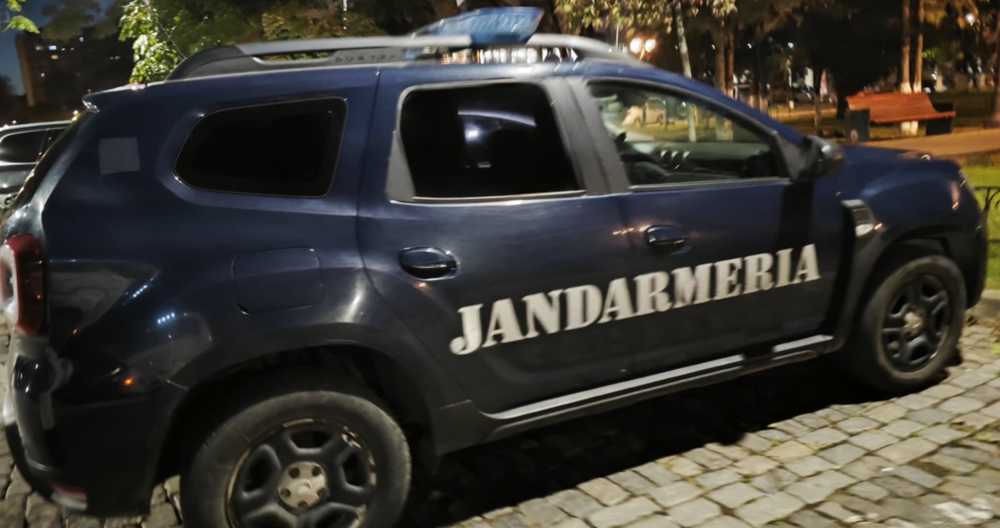 Mașină suspectă la ceas de seară pe o stradă din oraș: Jandarmii l-au prins în flagrant pe șofer 