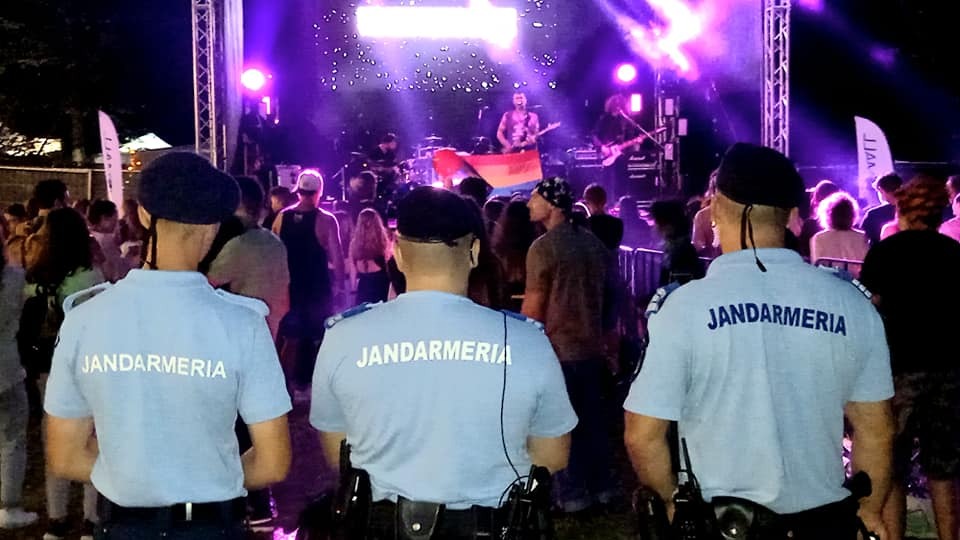 jandarmi la festivalul nordului
