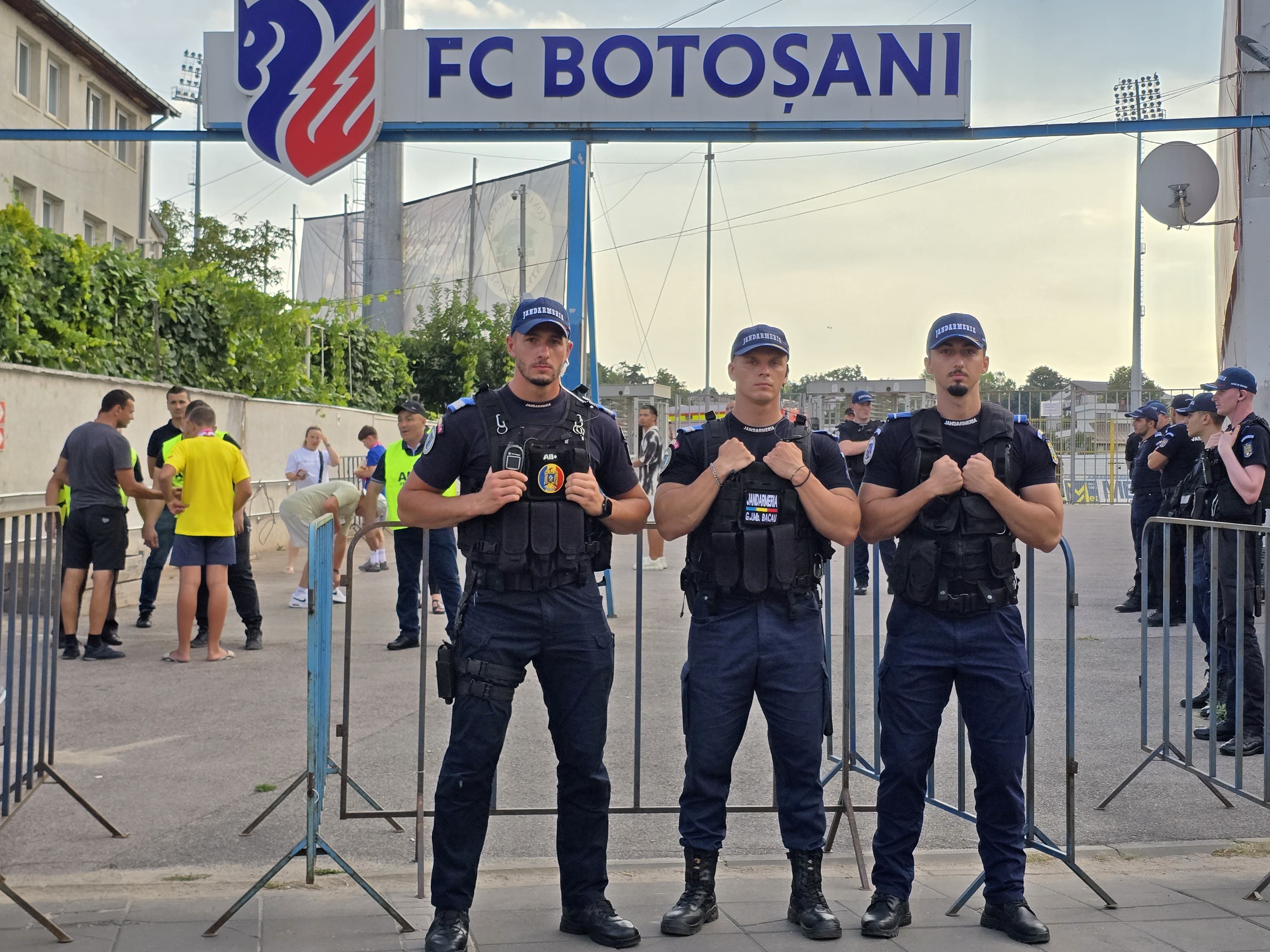 Zi de meci pe „Municipal”: Jandarmii, mesaj important pentru suporteri 