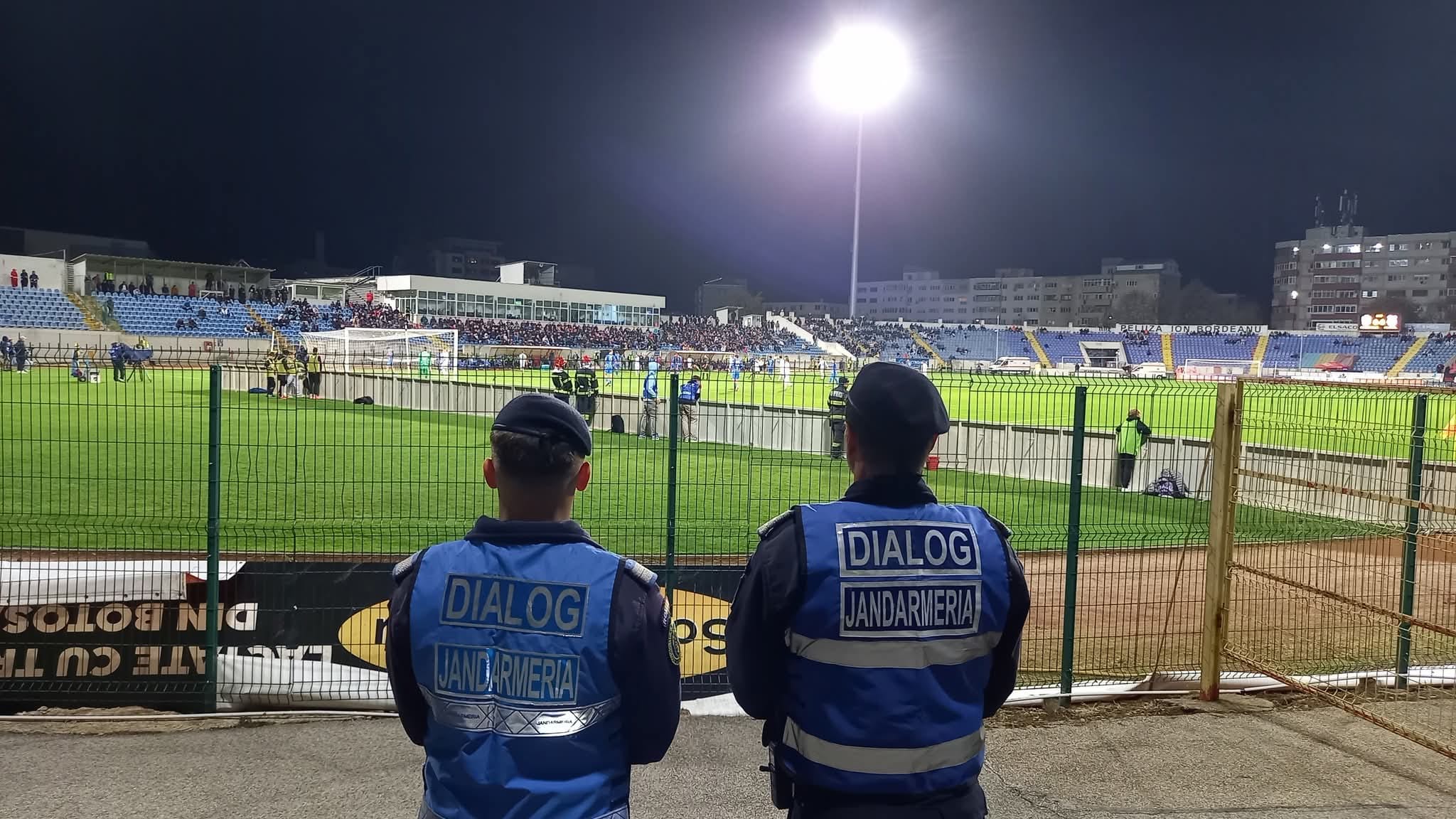 FC Botoșani – CFR Cluj, sub supraveghere strictă: Jandarmii de la Bacău vin la Botoșani 