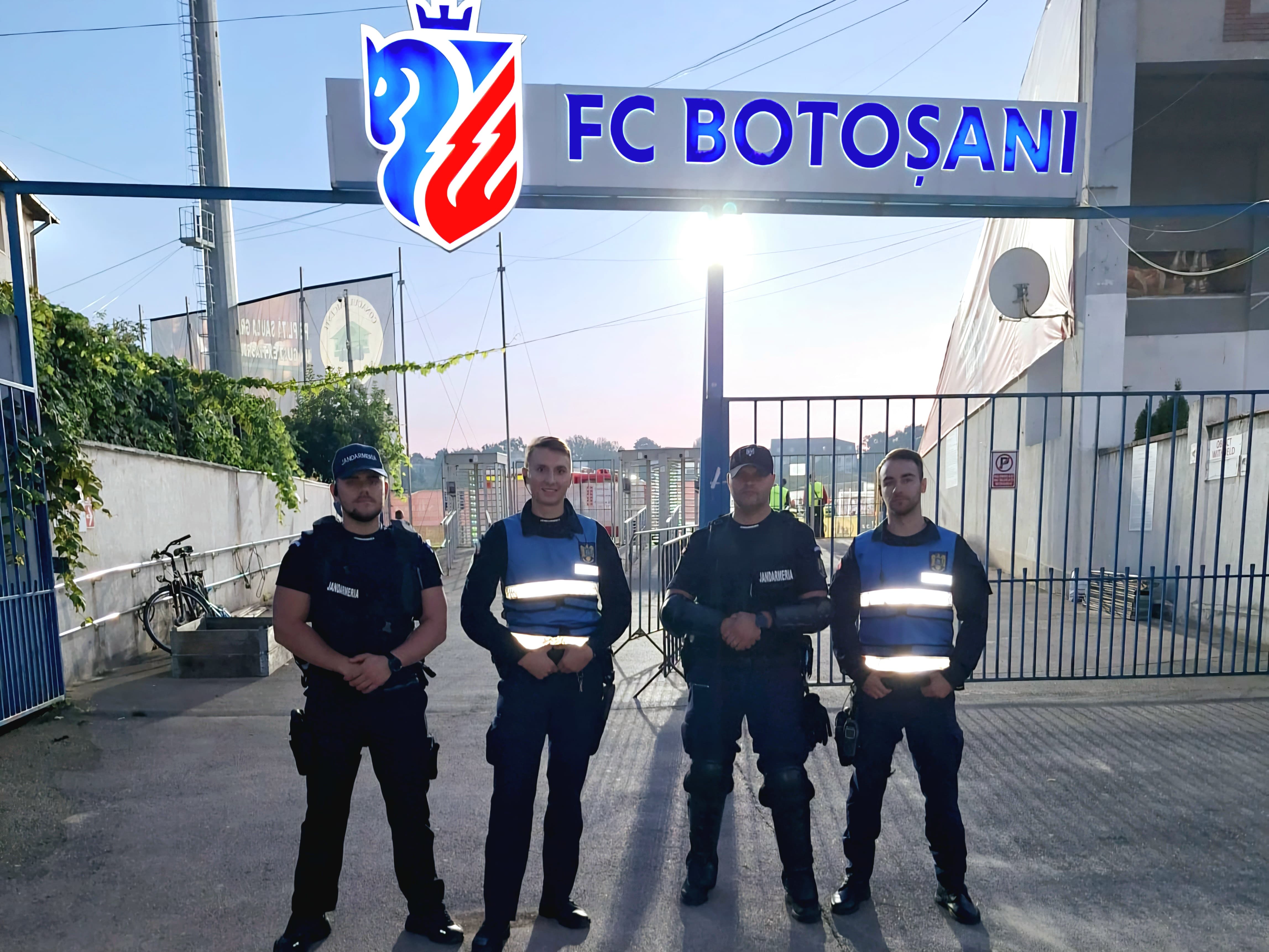 Jandarmii de la Bacău vin la meciul de pe „Municipal” – MESAJ important pentru suporteri