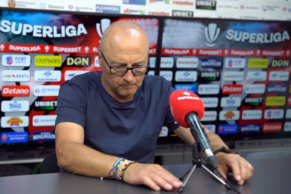 Antrenorul de la FC Botoșani, după victoria de pe „Municipal”: Nu sunt dur, sunt pretențios pentru că-mi doresc să progreseze