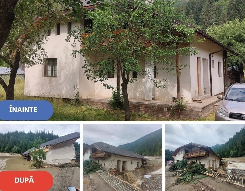 Primele despăgubiri după inundațiile din Broșteni: Sute de mii de lei, încasate de proprietari