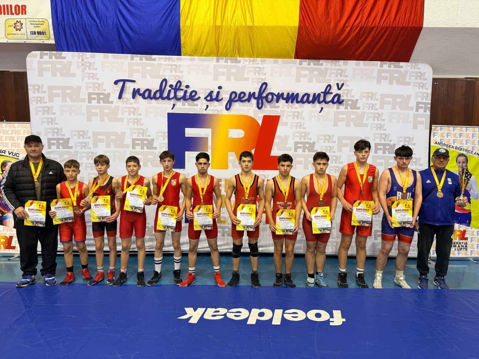 Liceul Sportiv Botoșani, pe podium la Cupa României U15: aur, argint și locul III pe echipe