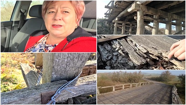 Podul spre tragedie: Risc imens pentru şoferii din Botoşani 