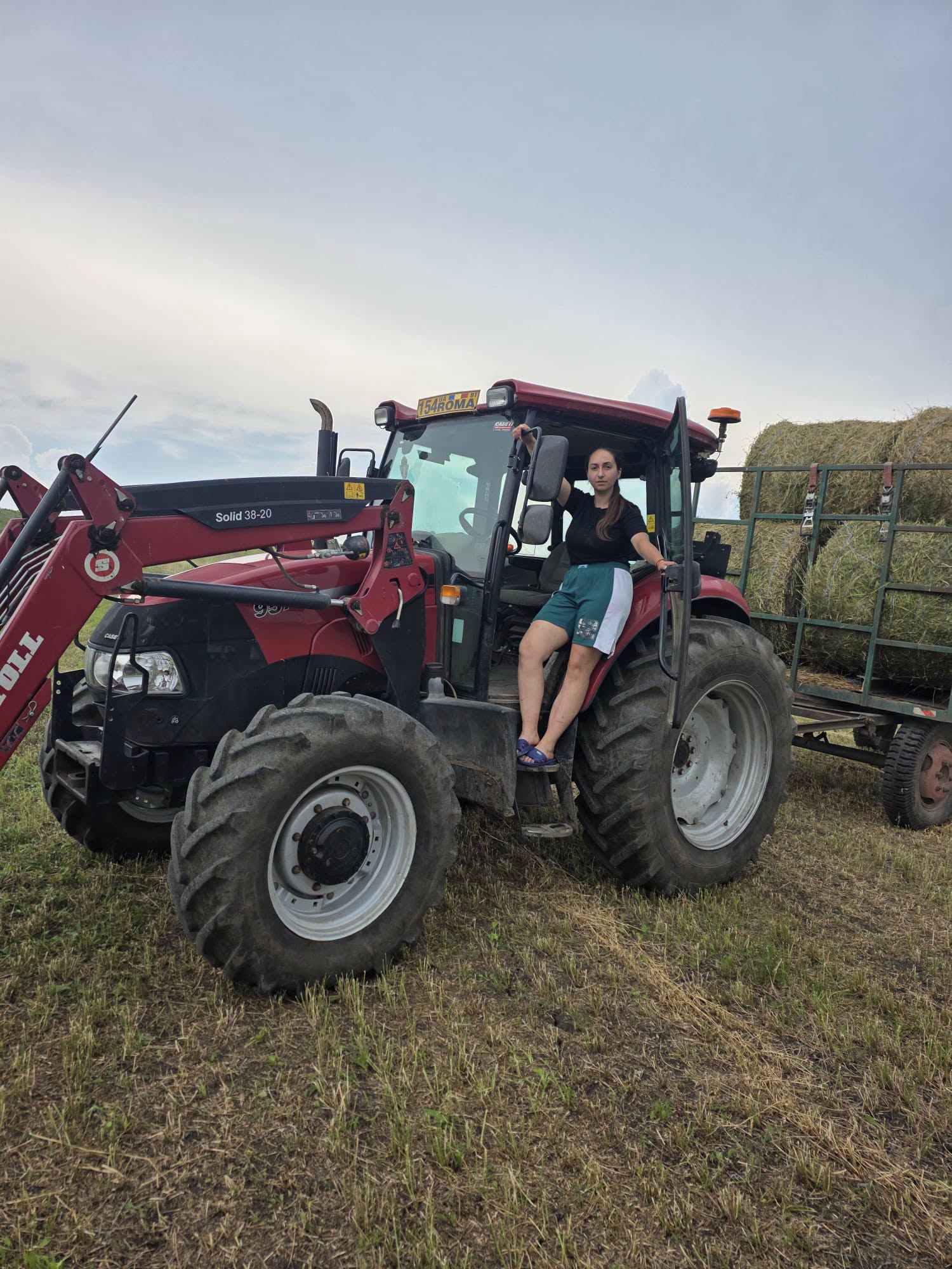 tanara pasionata de agricultura