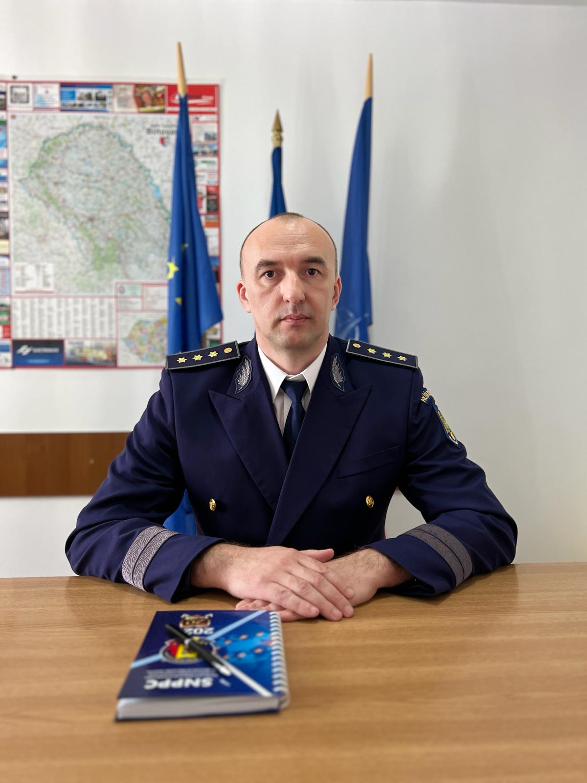 Tânăr numit la conducerea Poliției de Frontieră Botoșani: Mă consider om de echipă 