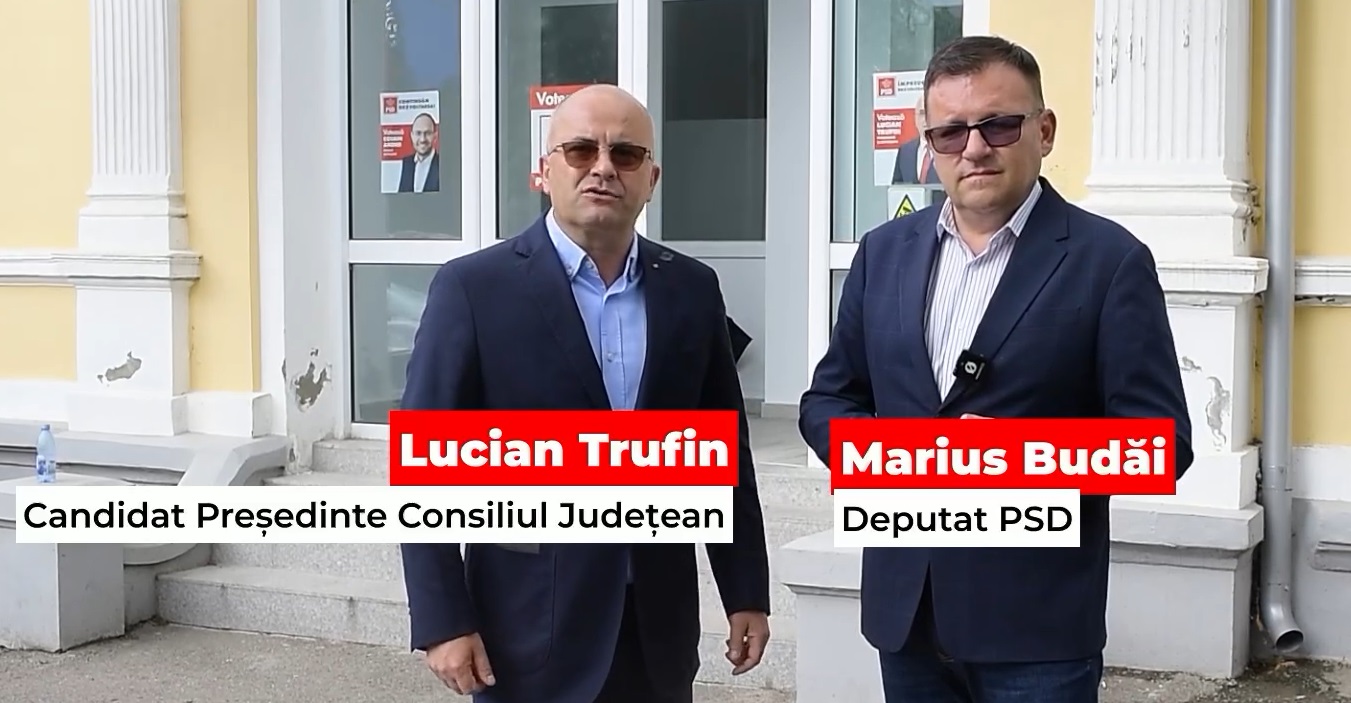 Marius Budăi, PSD: Îl susțin pe Lucian Trufin să înființeze școli de meserii în tot județul în parteneriat cu mediul de afaceri din fiecare zonă - VIDEO