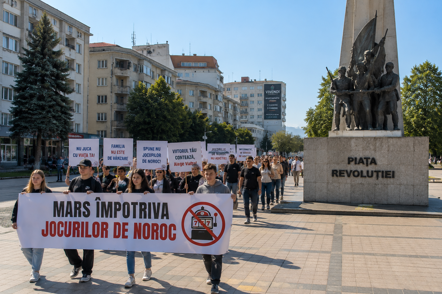 mars la botosani impotriva jocurilor de noroc