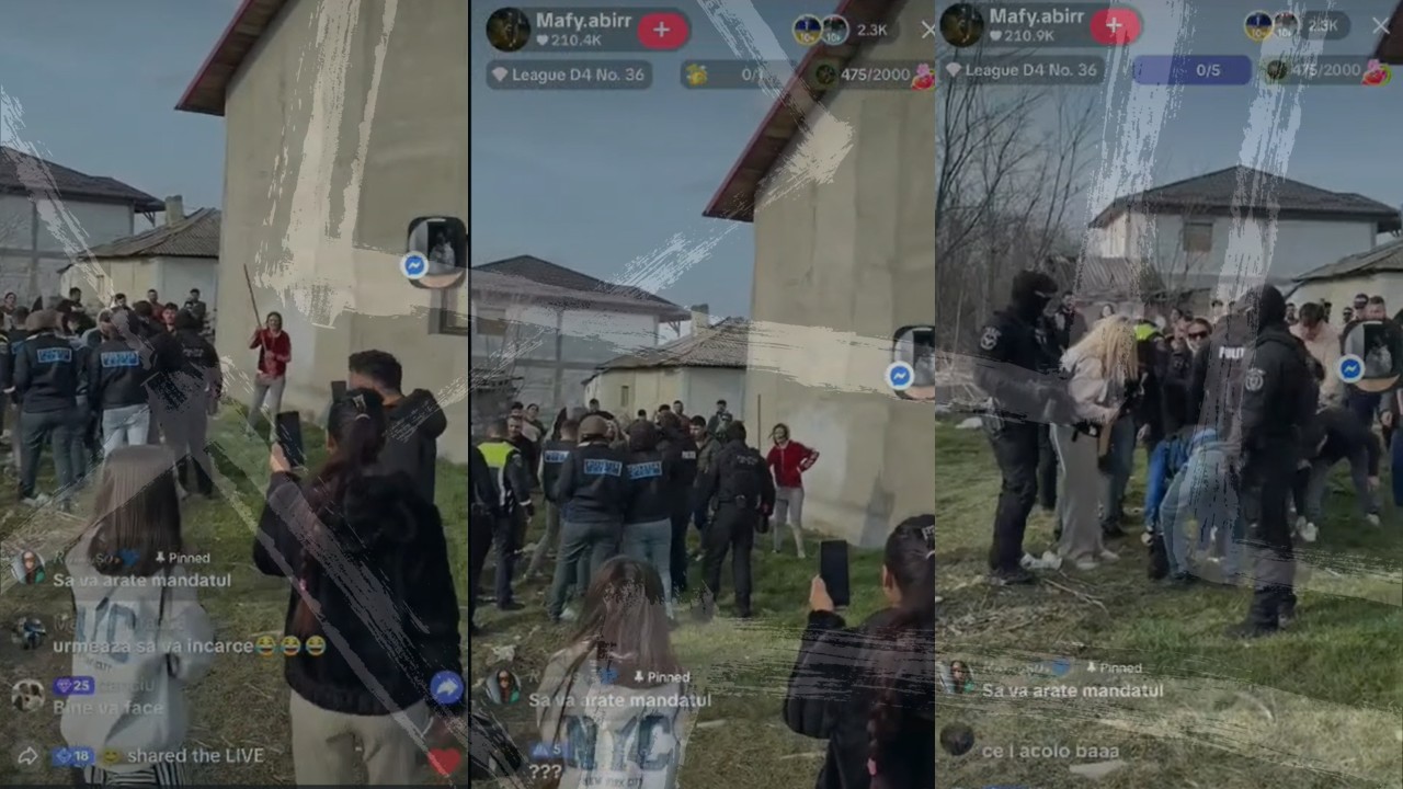 mascati si politisti atacati la stefanesti