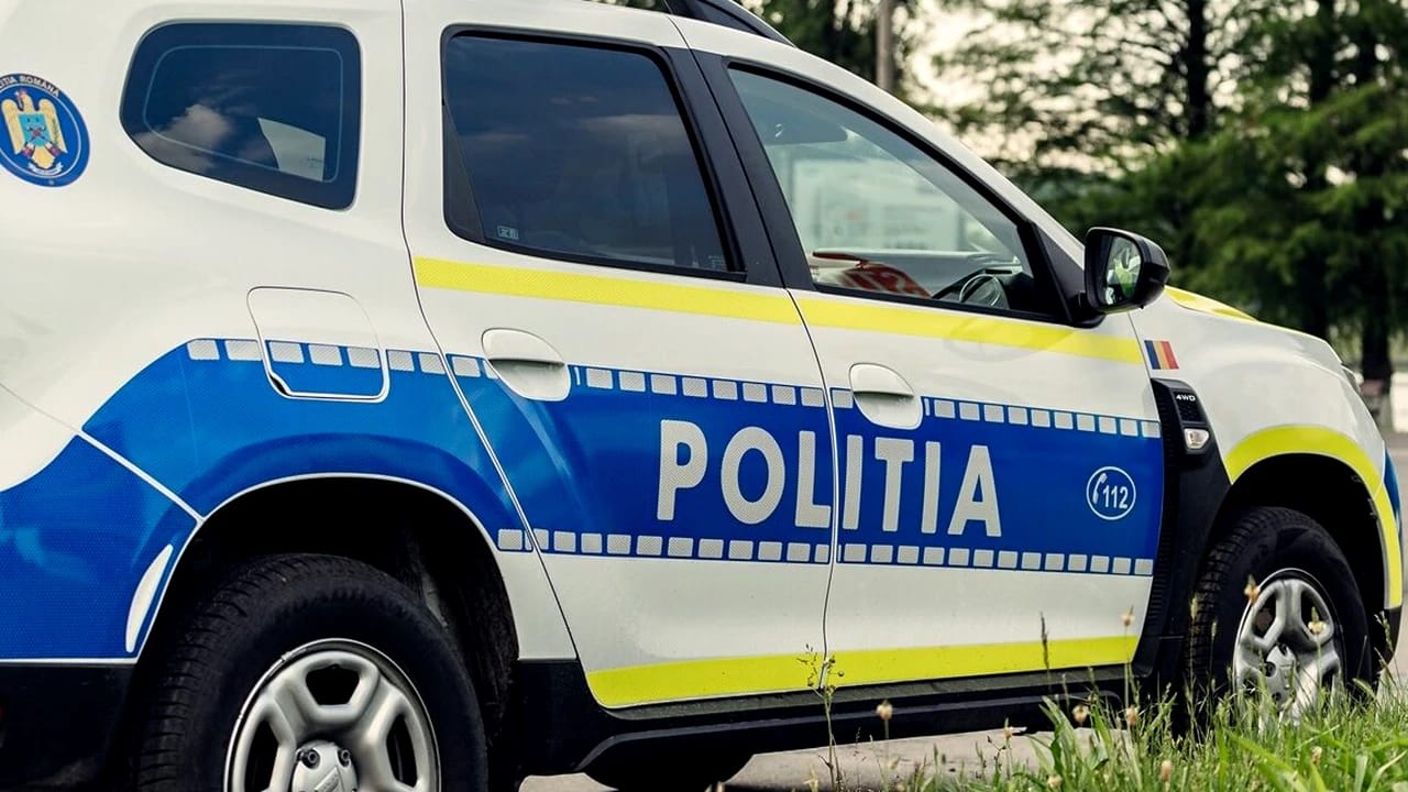 masina de politie.