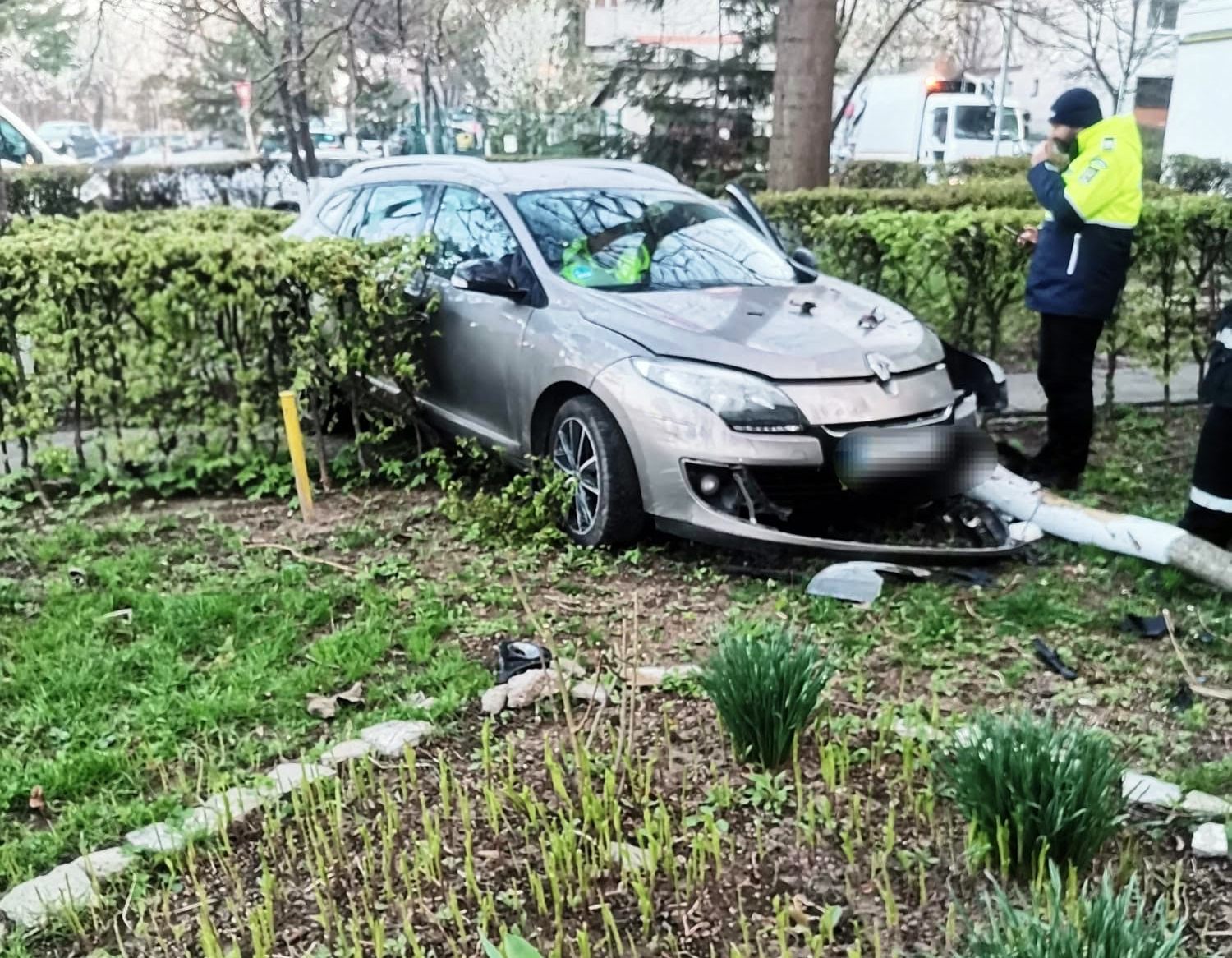 masina spatiu verde pacea