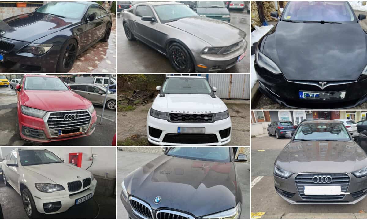 ANAF scoate la vânzare online mașini de lux și utilitare: Tesla, BMW, Ford Mustang și altele