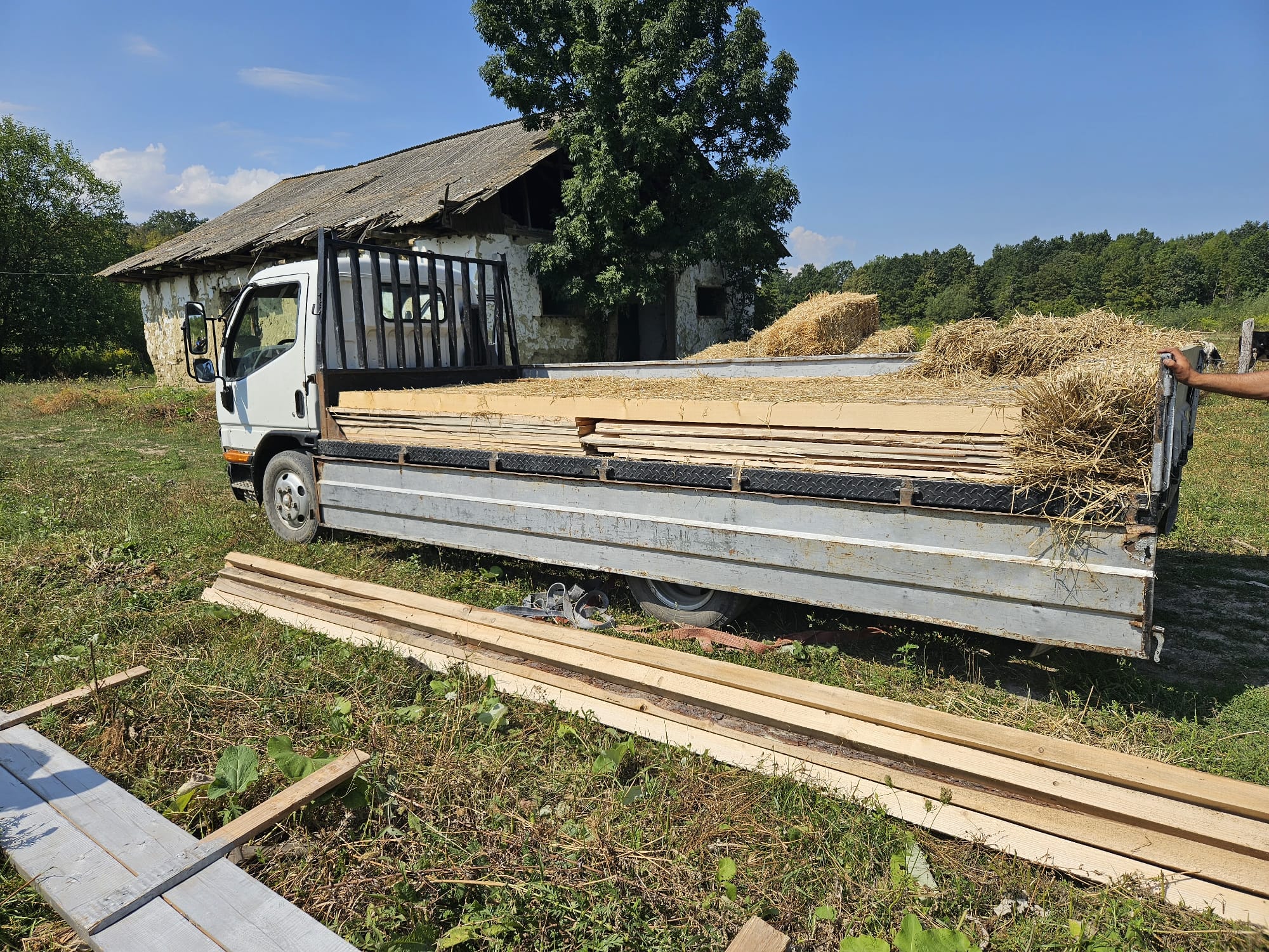  Lemne „ascunse” în mașină de un sucevean, polițiștii botoșăneni l-au amendat 