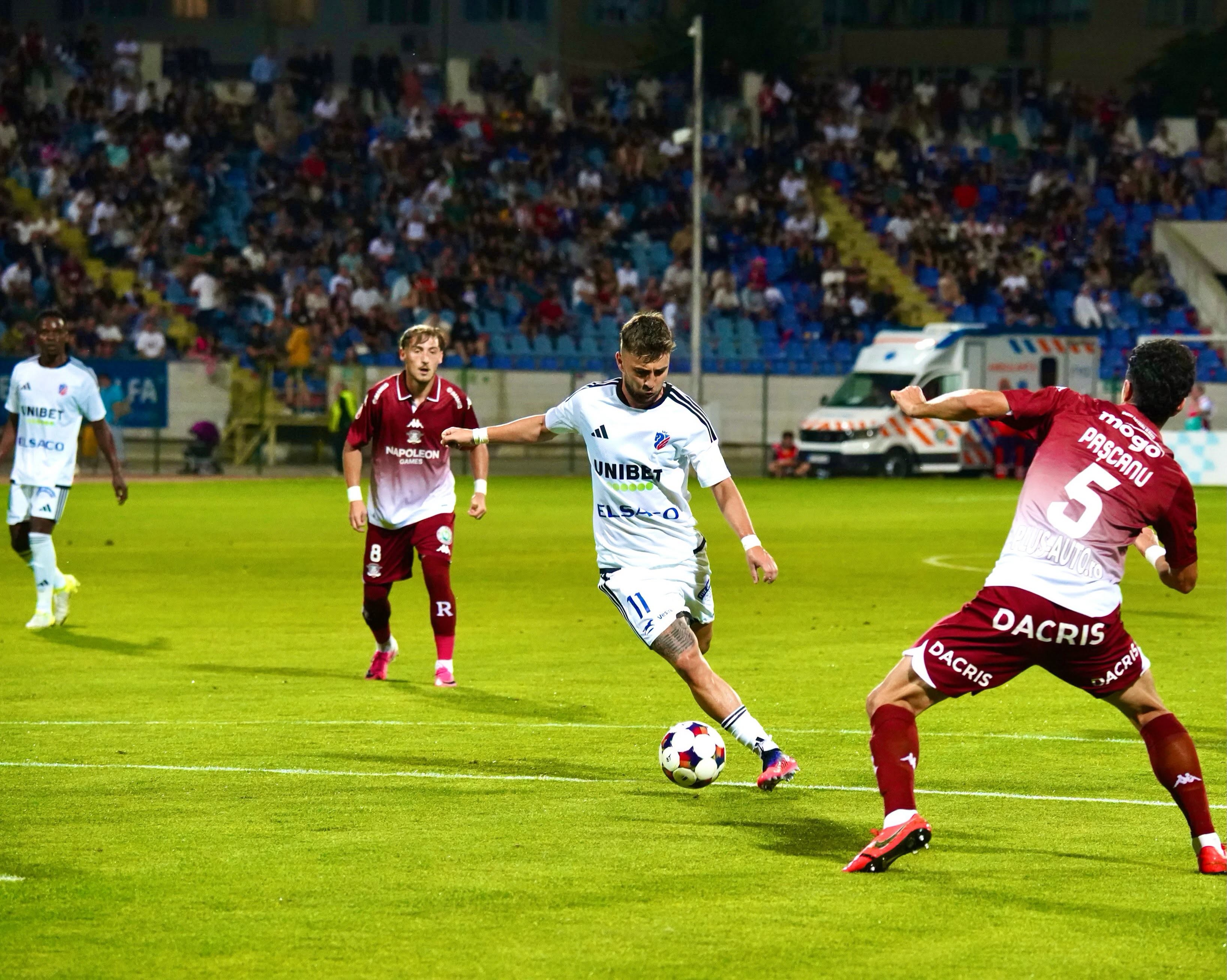 Mitrov la meciul cu Rapid