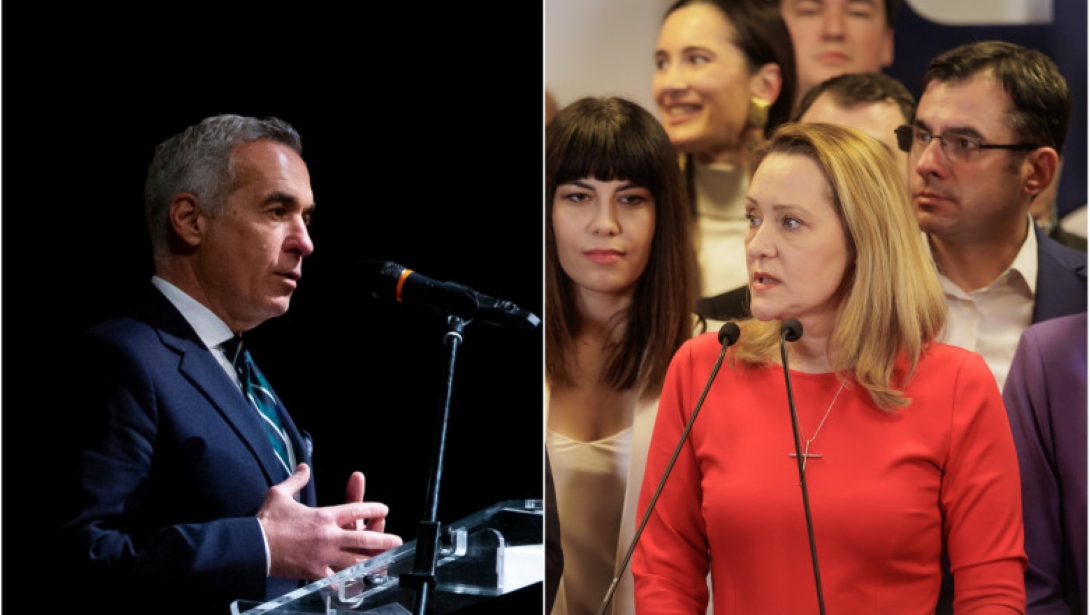 Călin Georgescu și Elena Lasconi merg în turul doi