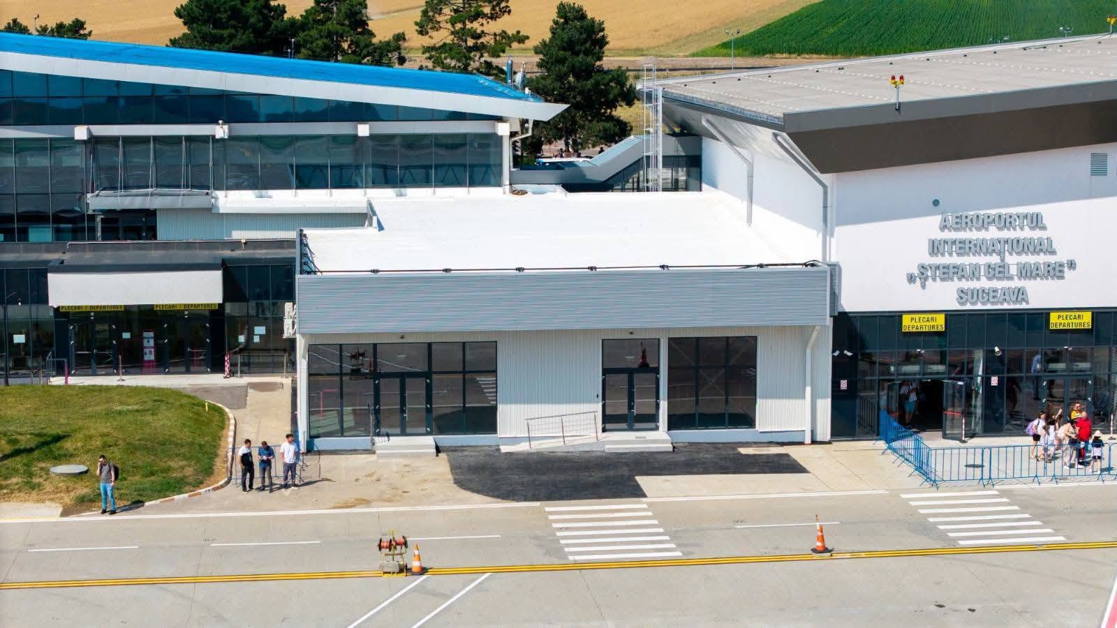 o noua sala de imbarcare la aeroportul suceava