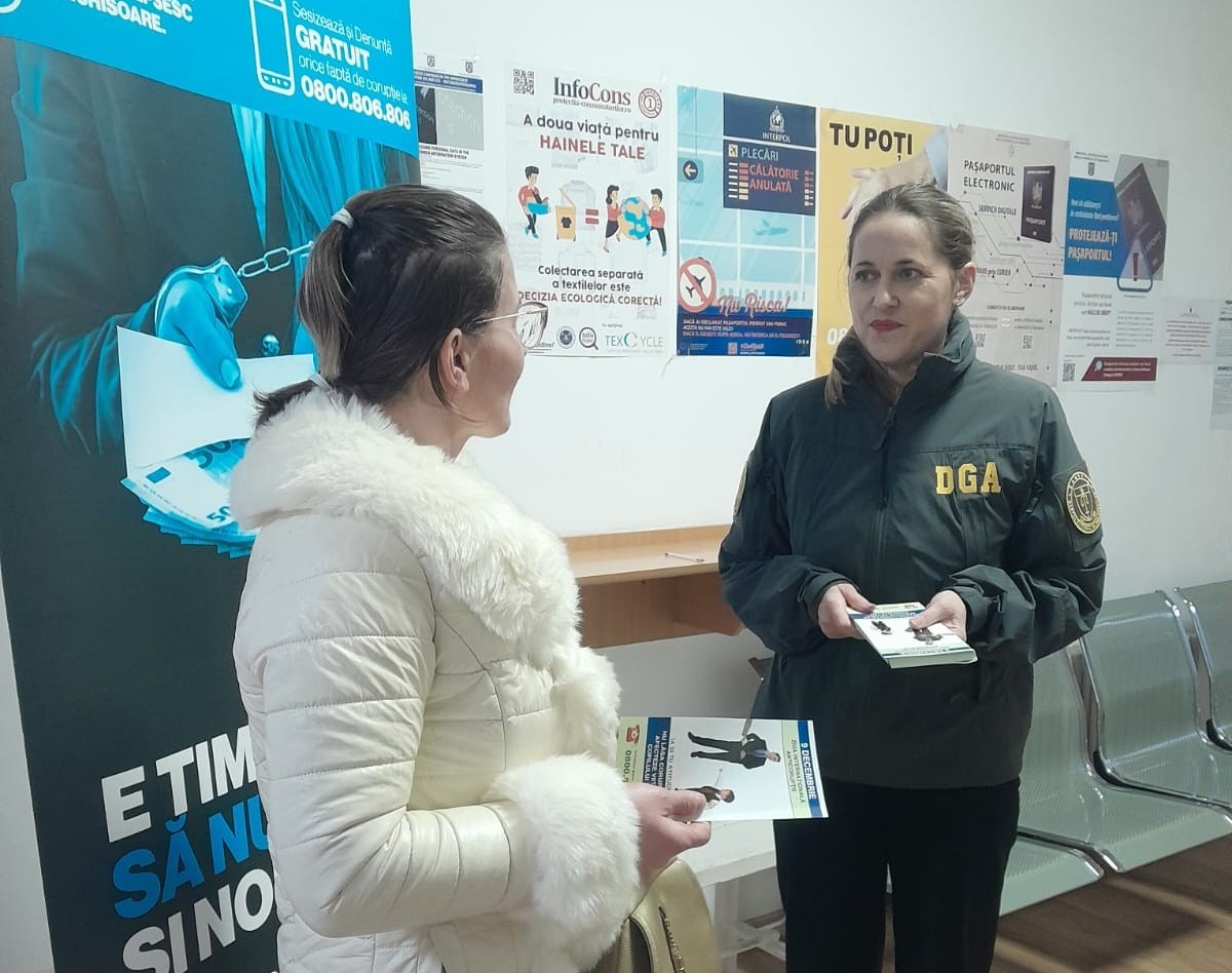 Ofițerii de la „Anticorupție” au ajuns și la Serviciul de Pașapoarte 