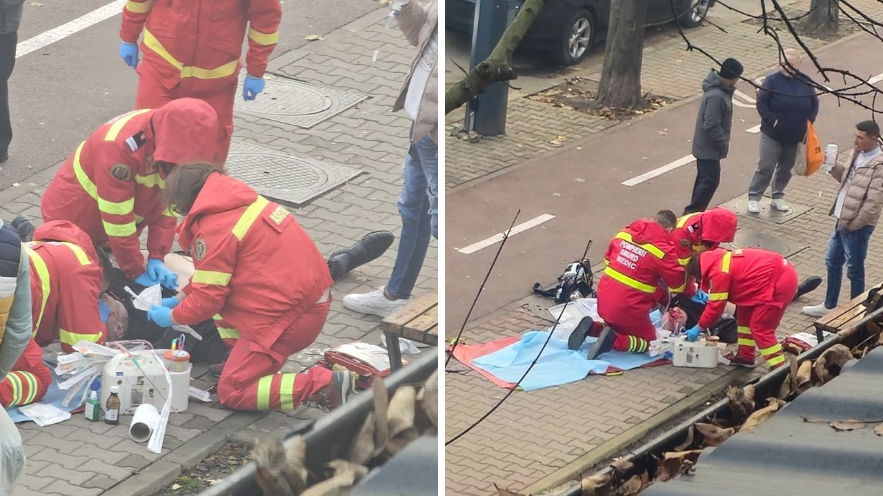 Tragedie: Bărbat mort sub privirile trecătorilor după ce a fugit din spital 