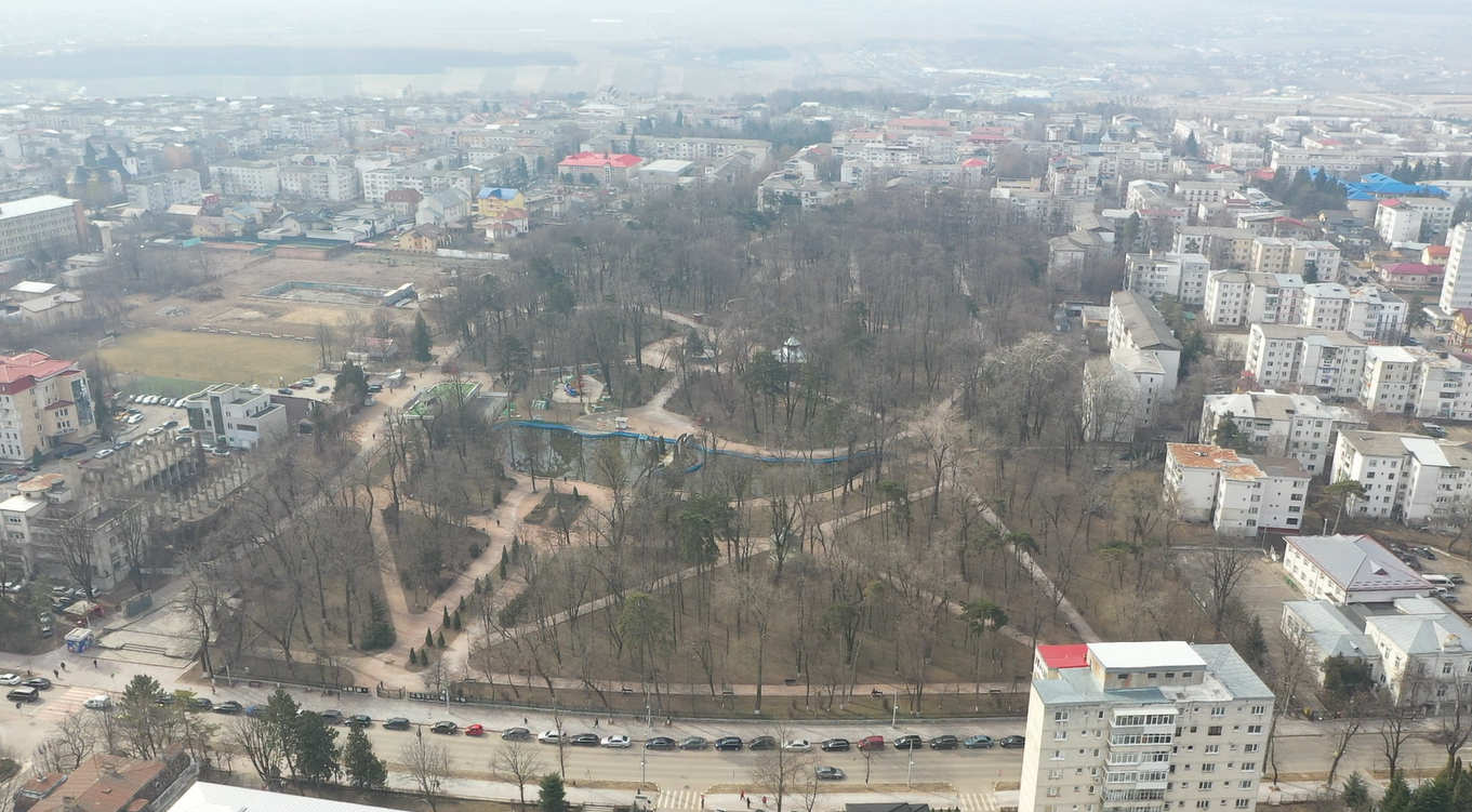 CLIPUL ZILEI: Unul dintre cele mai frumoase locuri de relaxare din oraș, surprins de sus