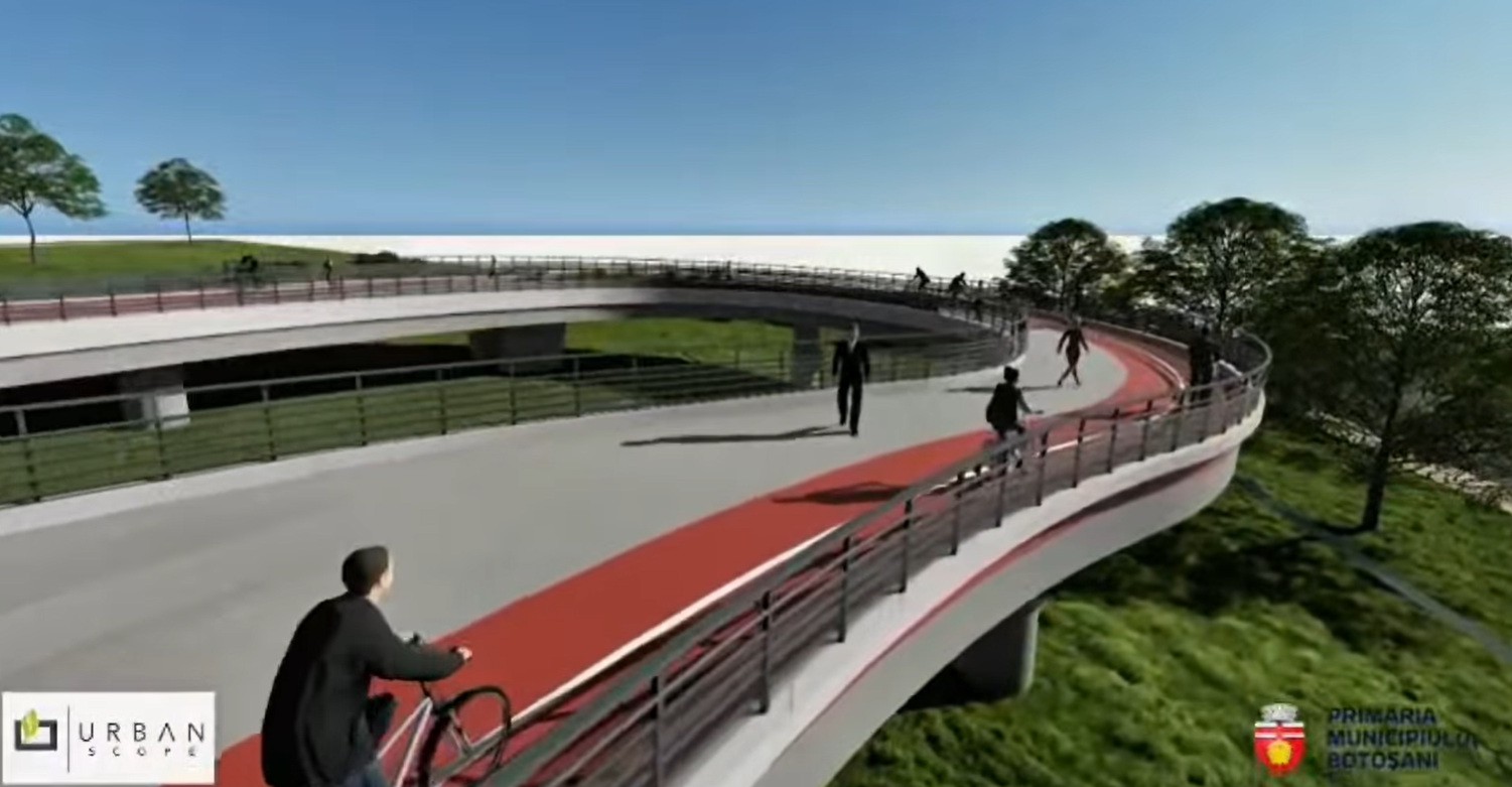 Vot în unanimitate pentru pasarela spectaculoasă între Versantul Pacea și Parcul Cornișa – VIDEO cu investiția care va fi făcută