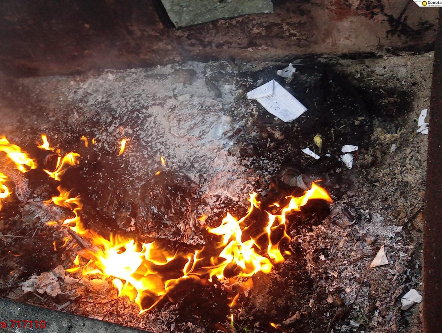 Patron botoșănean amendat cu 70.000 de lei după ce a incendiat deșeuri – VIDEO 