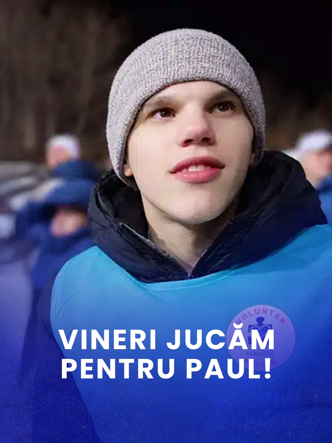 Paul, adolescentul de la Botosani pentru care se strang bani pe stadion