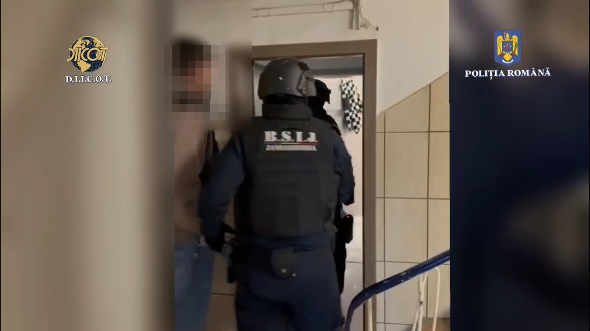 perchezitii diicot politi pentru sclavie sexuala