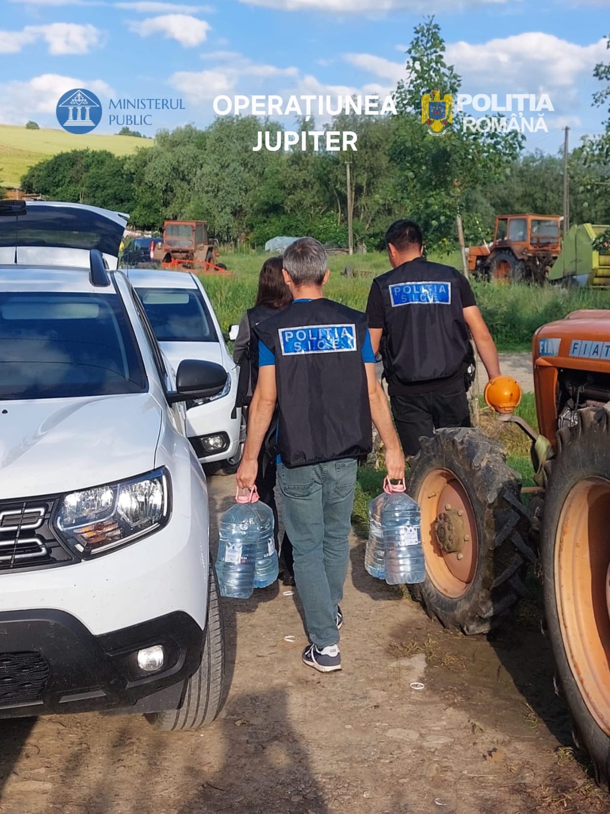 persoana retinuta pentru contrabanda