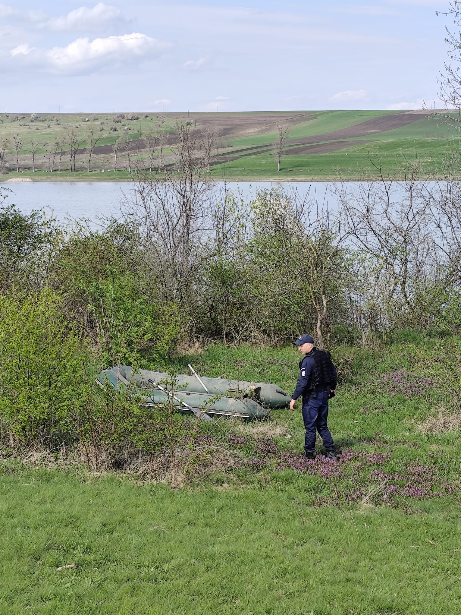 Jandarmii botoșăneni, intervenție la „Cotul lui Spătar” - VIDEO