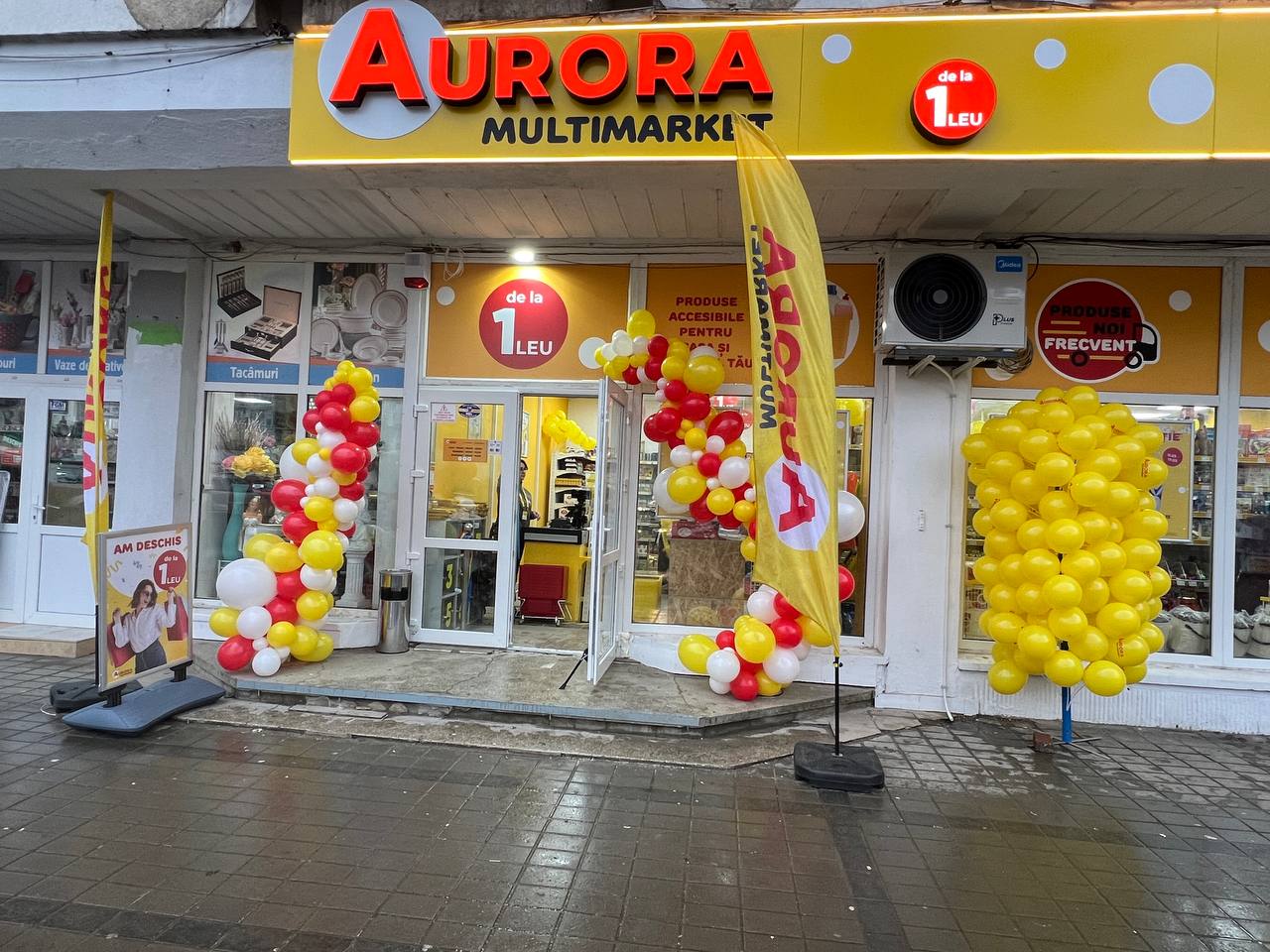 Aurora Multimarket în Botoșani! Produse începând de la doar 1 leu!