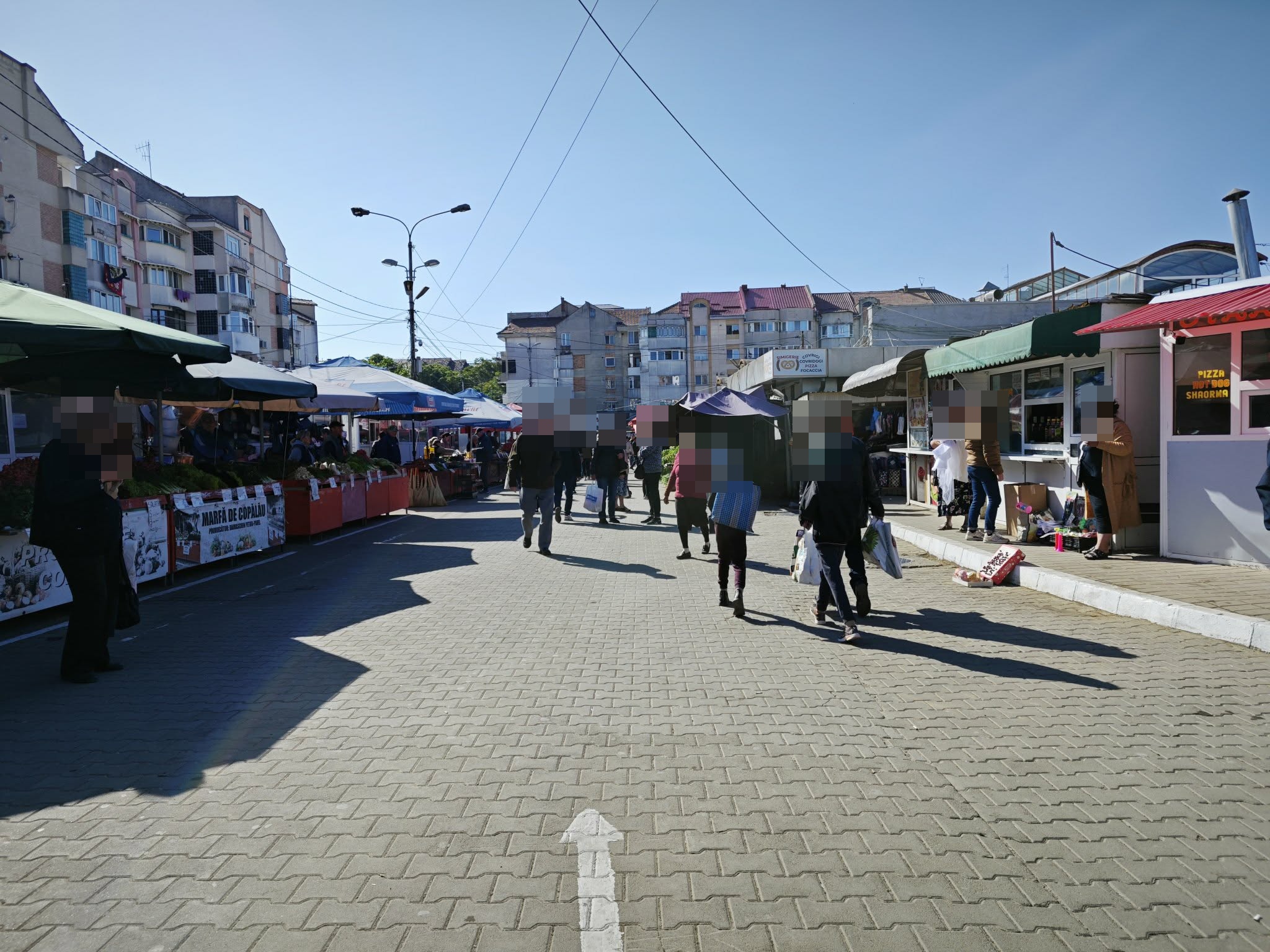 piata centrala razie