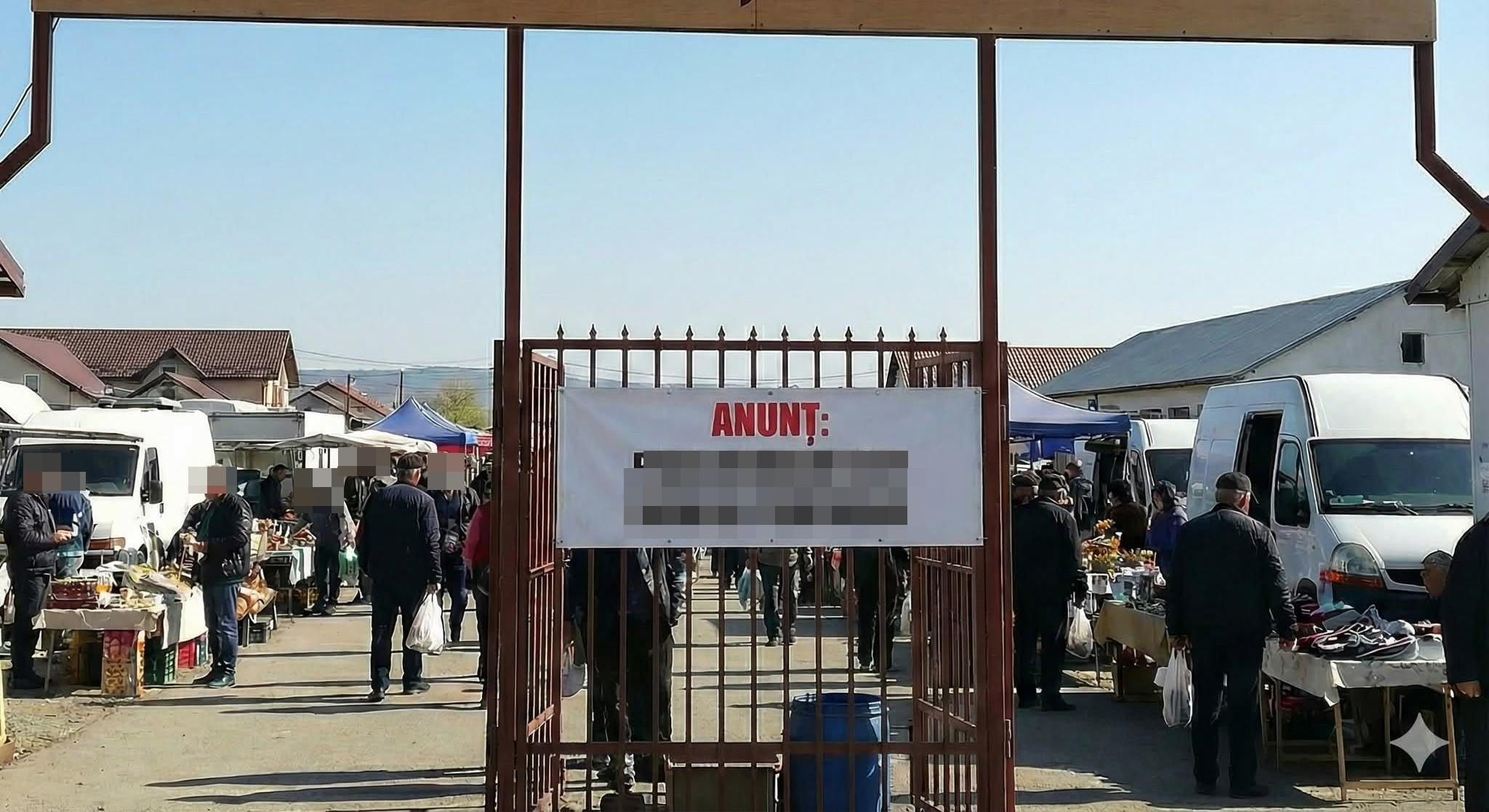 Piață redeschisă duminică fără nicio taxă pentru comercianți