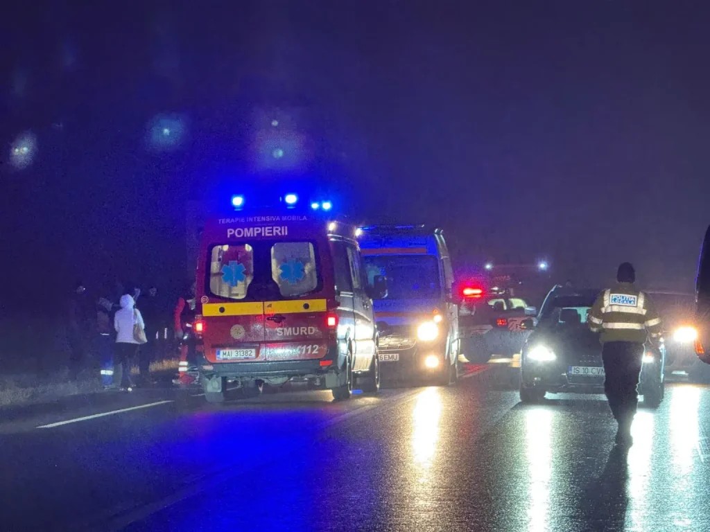 Bărbat ucis cu mașina pe drumul care face legătura între Botoșani și Iași 